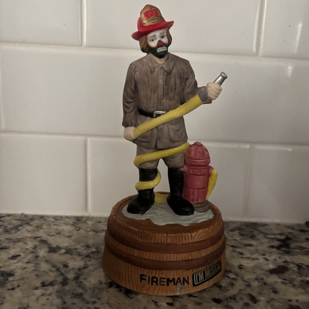 Emmett Kelly Jr FIREMAN from the Musical Collection